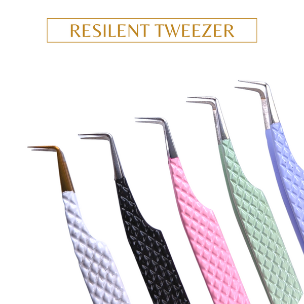 RESILIENT 90° Extra Thin Tip Tweezer